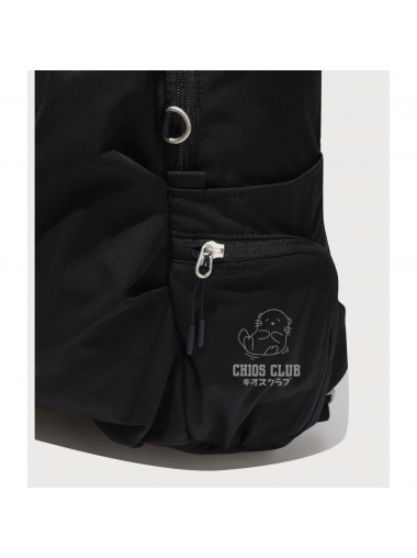 CHIOS CLUB - Lace Large Backpack  MS05/黑色